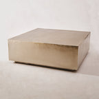 Table basse en nickel
