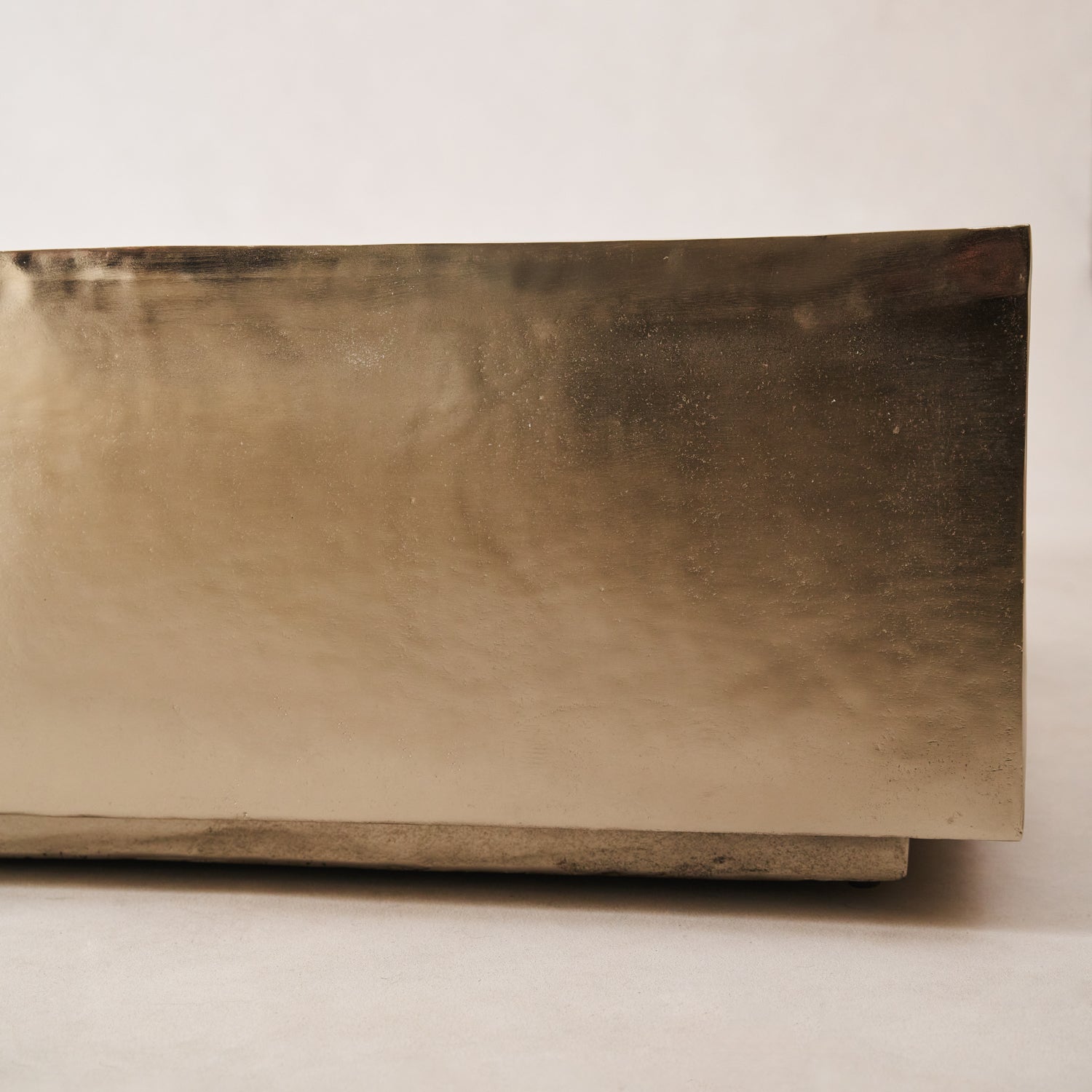 Table basse en nickel