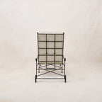 Chaise longue d'extérieur Provence - Rayé brume