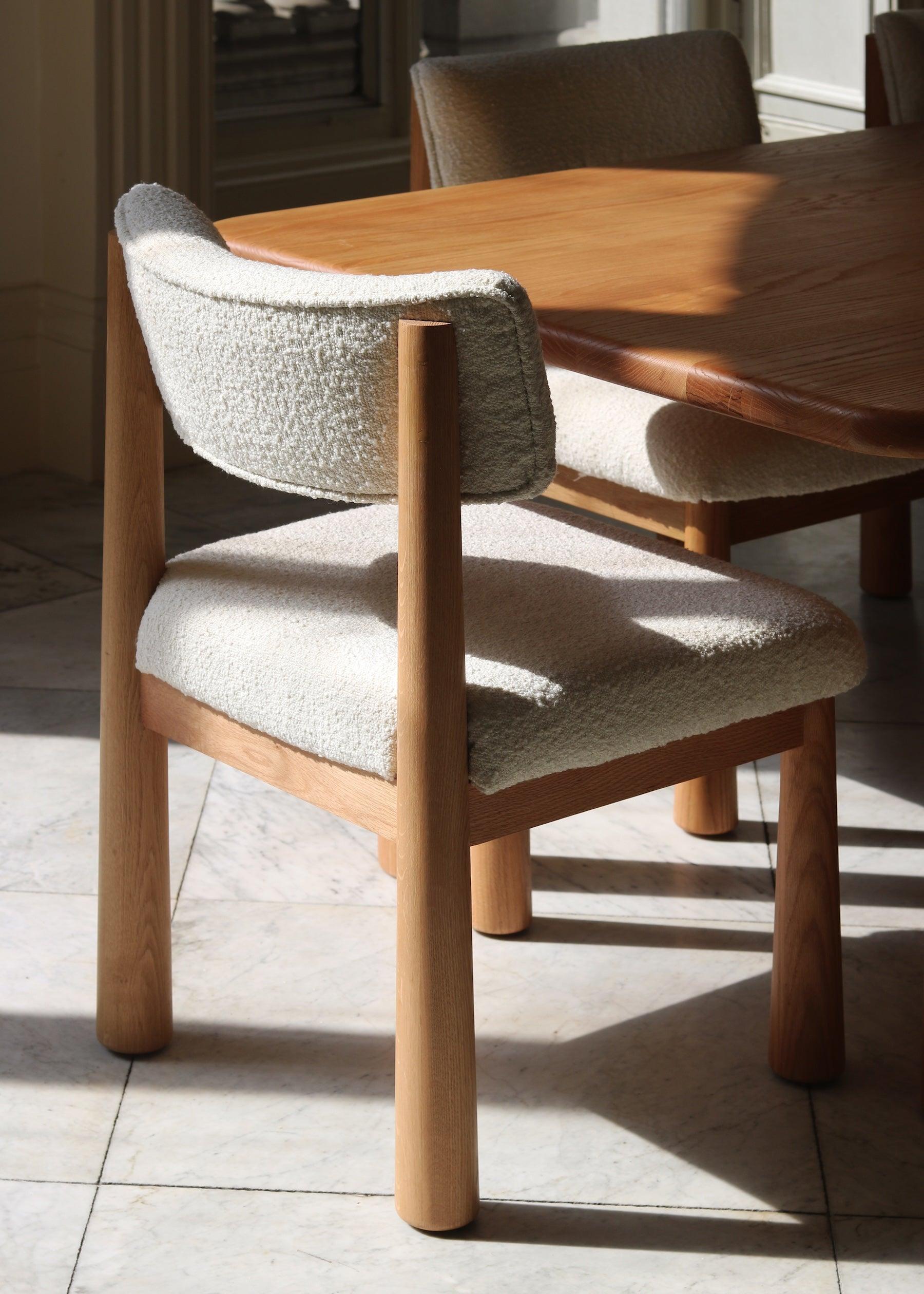 Chaise de salle à manger Charlie - Chêne chaud